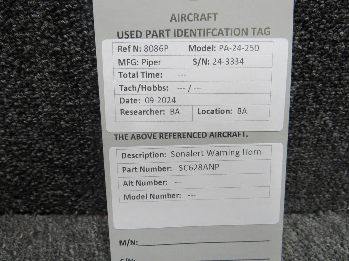 Sonalert SC628ANP Sonalert Warning Horn