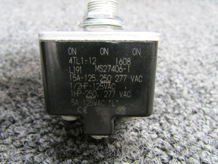Micro Switch 4TL1-12 (Alt: MS27406-1) Micro Switch Toggle Switch (White)