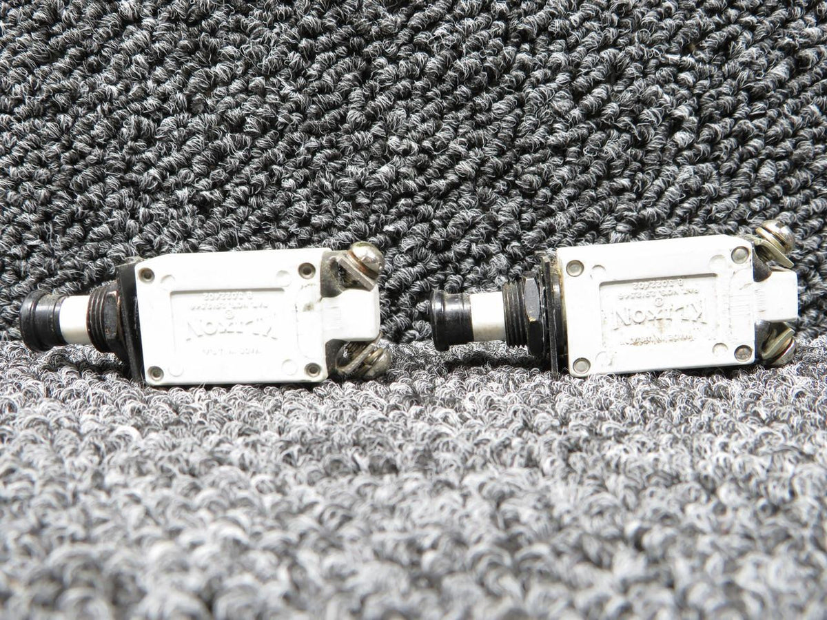 Klixon 7277-2-7-1-2 Klixon 7.5 Push Breaker Set of 2