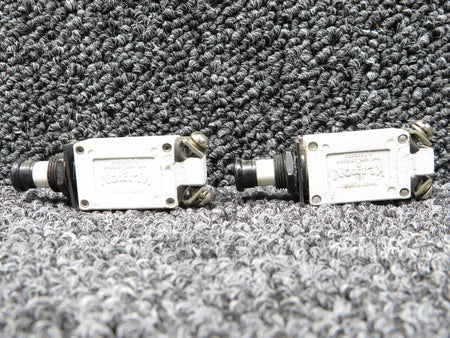 Klixon 7277-2-7-1-2 Klixon 7.5 Push Breaker Set of 2