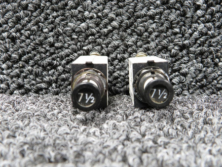 Klixon 7277-2-7-1-2 Klixon 7.5 Push Breaker Set of 2