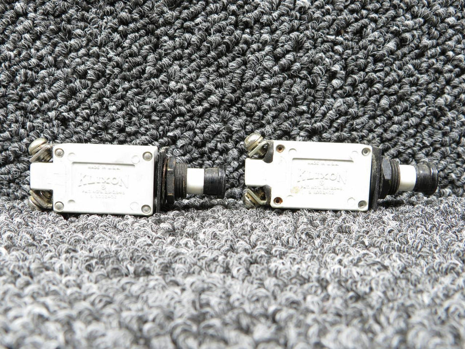 Klixon 7277-2-7-1-2 Klixon 7.5 Push Breaker Set of 2