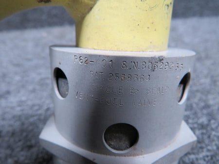 Circle Seal P62-401 Circle Seal Fuel Valve Vent Assembly