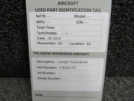 4-8061-01 Learjet Transducer