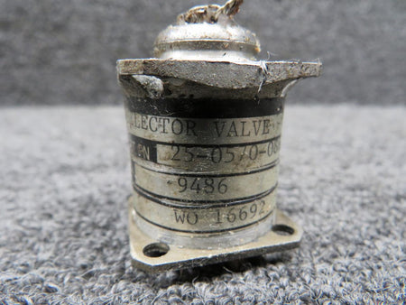 Does Not Apply 25-0570-088-3 Selector Valve
