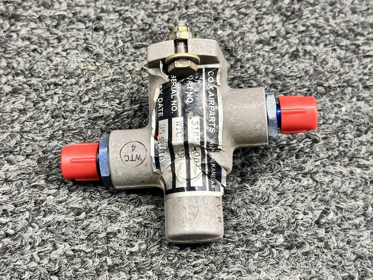 Cox Parts 31810-000 Cox Airparts Timer Check Valve Assembly