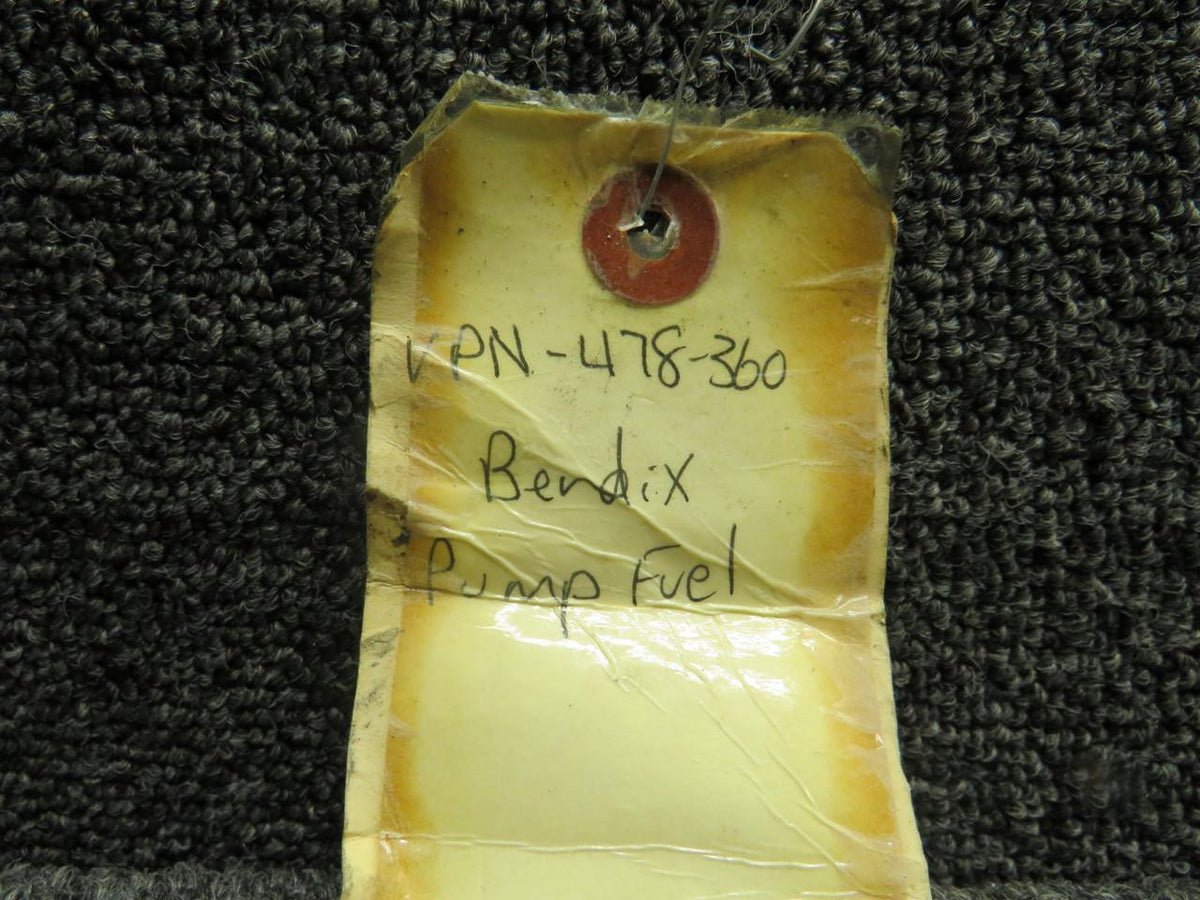 Bendix King 478-360 Bendix Electric Fuel Pump Assembly