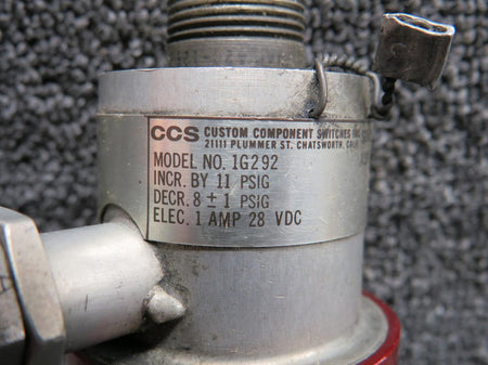Custom Components  1G292 Custom Component Switches Pressure Switch