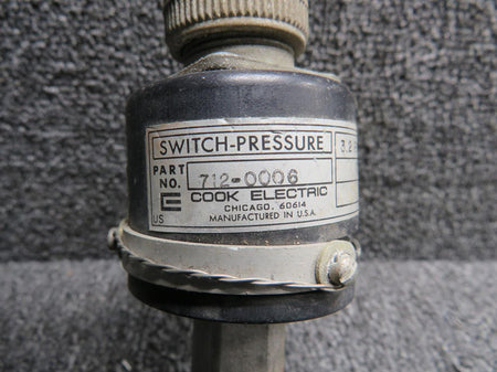 Cook Electric 712-0006 Cook Electric Pressure Switch