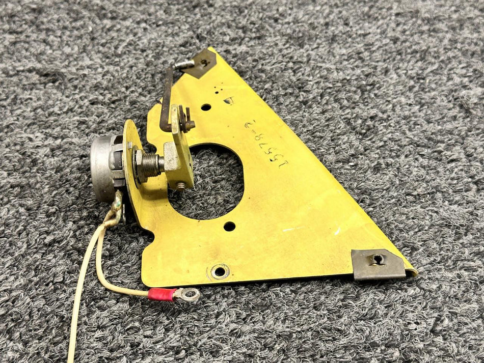 Piper Aircraft Parts 15578-002 Piper PA23-250 Flap Sending Unit Mounting Plate & Switch