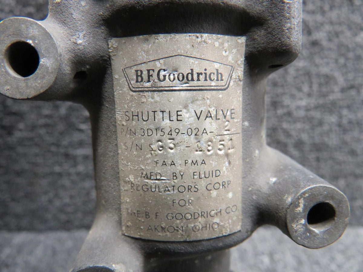 BF Goodrich  3D1549-02A-2 BF Goodrich Shuttle Valve