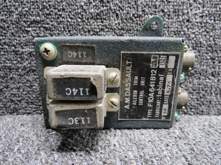 Dassault Falcon F10A641812A4 Dassault Falcon 10 Aileron Trim Control Unit with Modifications