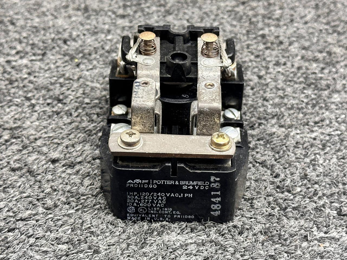 AMF-Potter & Brumfield 484-187 AMF, Potter & Brumfield Relay Assembly (24V)