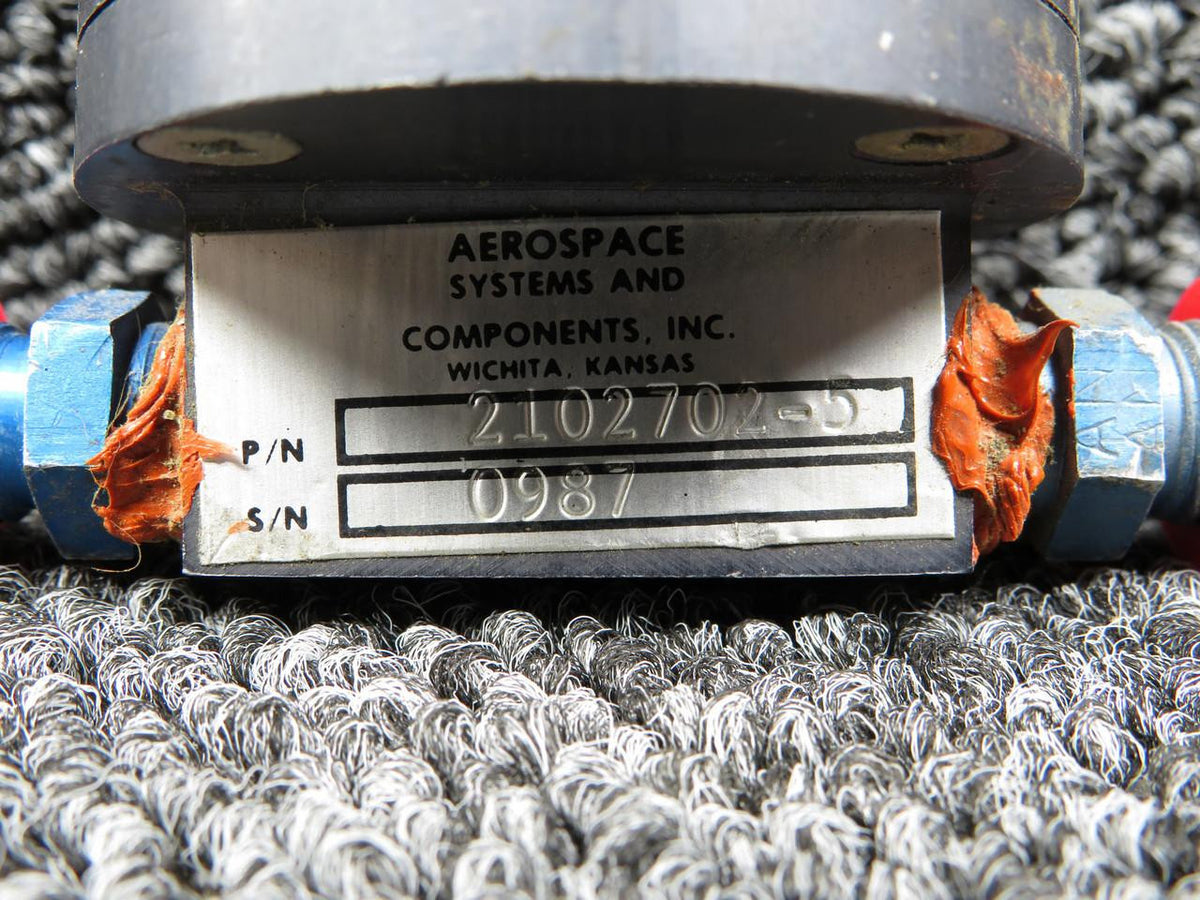 Aerospace Systems 2102702-5 Aerospace Systems Door Seal Regulator