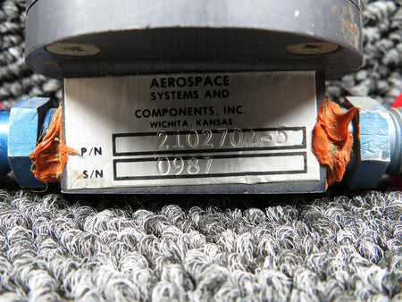 Aerospace Systems 2102702-5 Aerospace Systems Door Seal Regulator