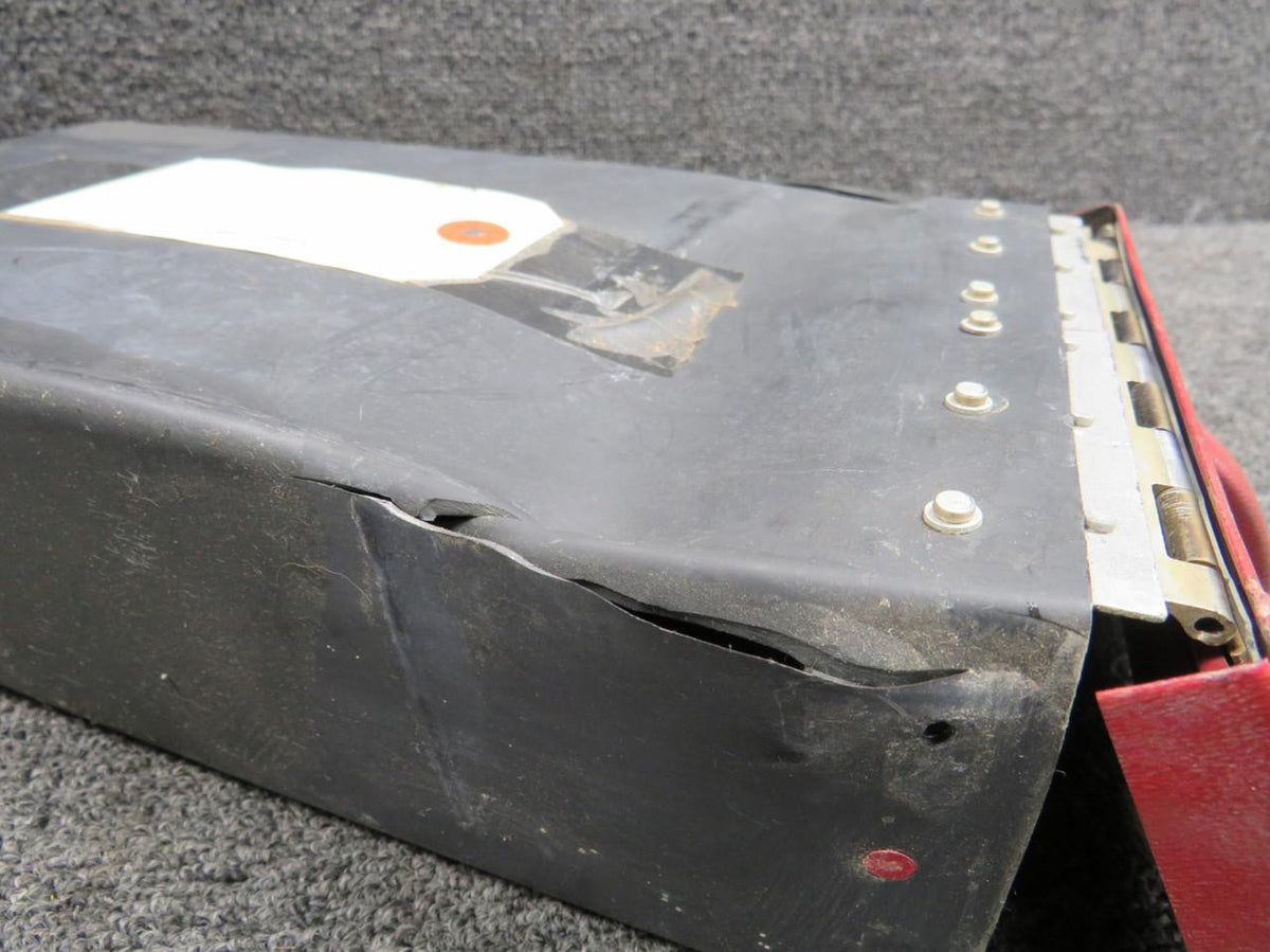 Cessna Aircraft Parts 0513085-3 Cessna 172M Map Case Assembly with Door (Dented Case)