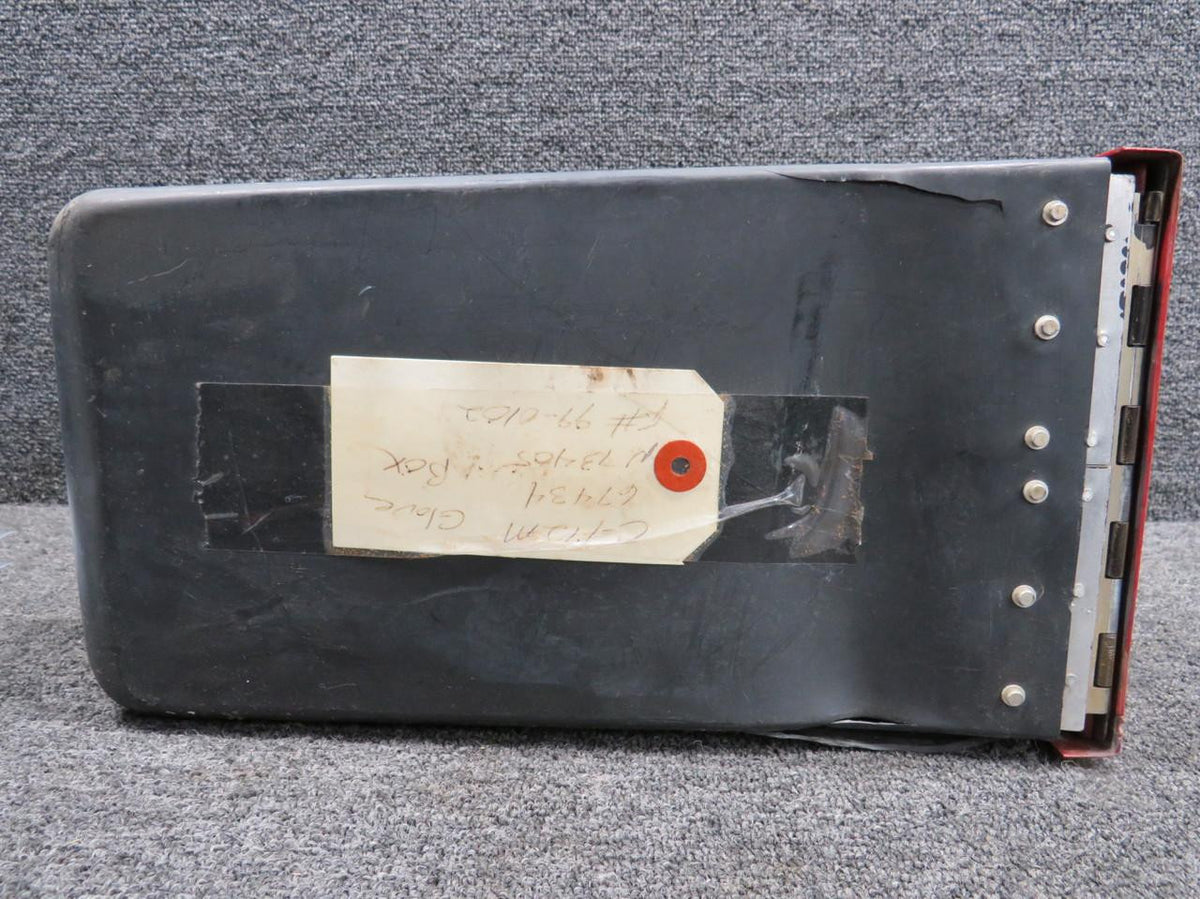 Cessna Aircraft Parts 0513085-3 Cessna 172M Map Case Assembly with Door (Dented Case)