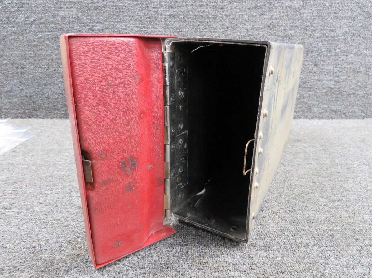 Cessna Aircraft Parts 0513085-3 Cessna 172M Map Case Assembly with Door (Dented Case)