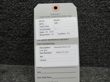 Dassault Falcon F10A-272-129 Dassault Falcon 10 Link Rod Assembly