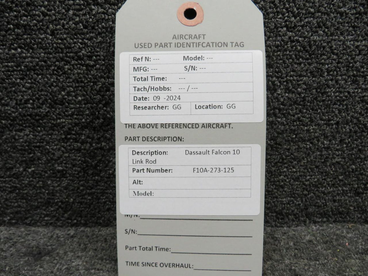 Dassault Falcon F10A-273-125 Dassault Falcon 10 Link Rod Assembly