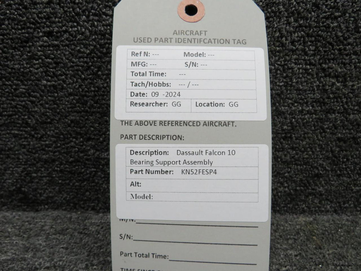 Dassault Falcon KN52FESP4 Dassault Falcon 10 Bearing Support Assembly