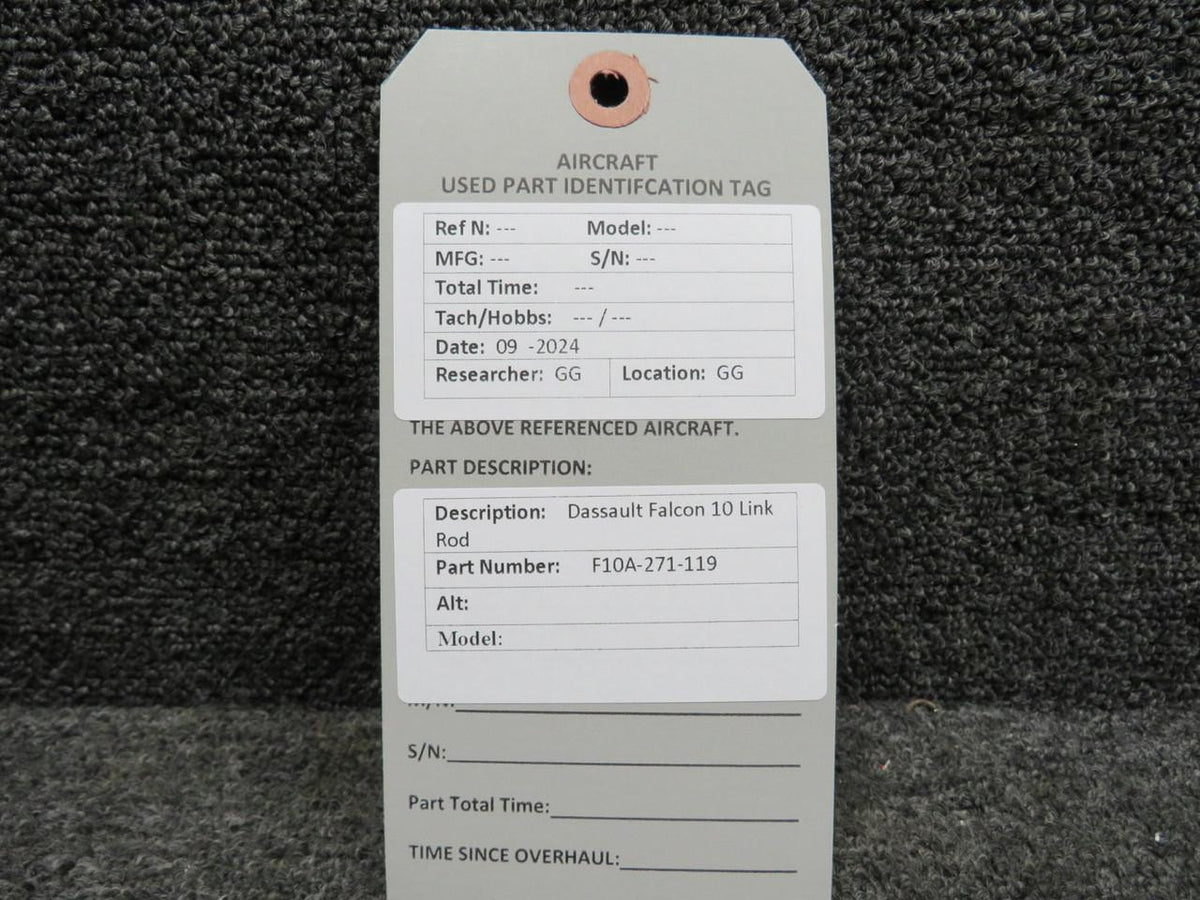 Dassault Falcon F10A-271-119 Dassault Falcon 10 Link Rod Assembly