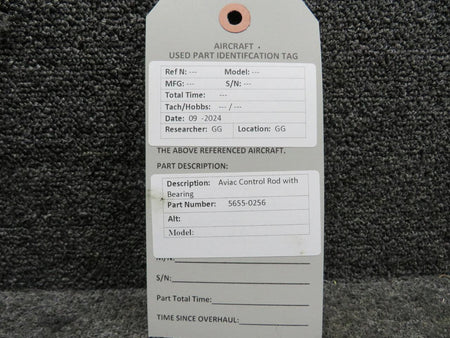 Aviac 5655-0256 Aviac Control Rod with Bearing