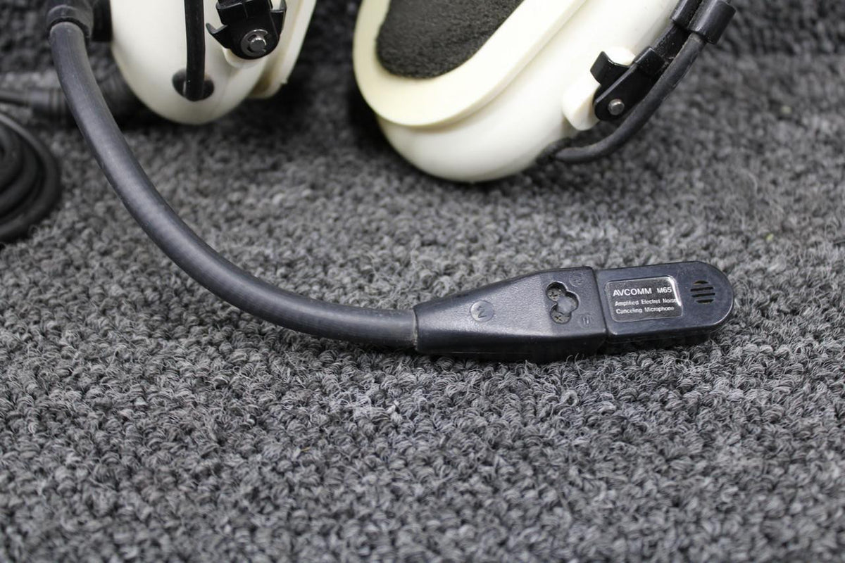 Avcomm AC-200 Avcomm Headset (Faded, Cut Wires)