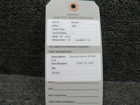 Dassault Falcon F10A-272-13A1 Dassault Falcon 10 Rod End