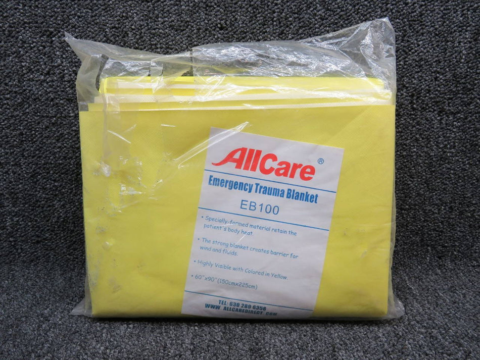EB100 Allcare Emergency Trauma Blanket 60\"x90\" (NEW OLD STOCK) (C20) BAS Part Sales | Airplane Parts