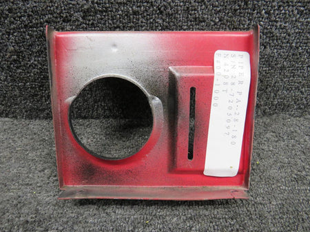 Piper Aircraft Parts Piper PA28-180 Instrument Heat Panel Cover (No Part Number)