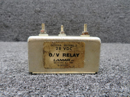 lamar B-00333-1 (Alt: 9910068-2) Lamar Overvoltage Relay (Dented Housing) (Volts: 28)