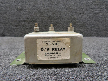 lamar B-00333-1 (Alt: 9910068-2) Lamar Overvoltage Relay with Mount (Dented) (28V)
