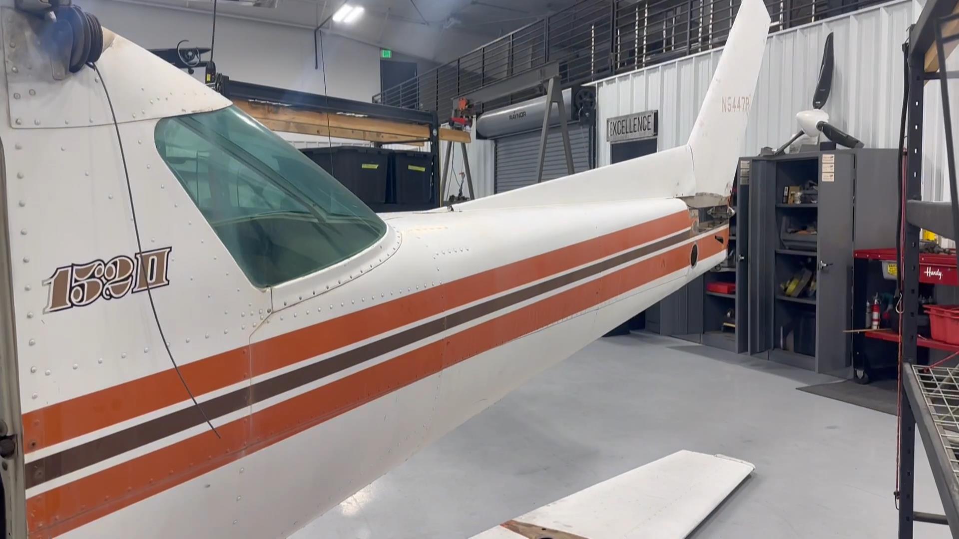 Cessna 152 Tail structure