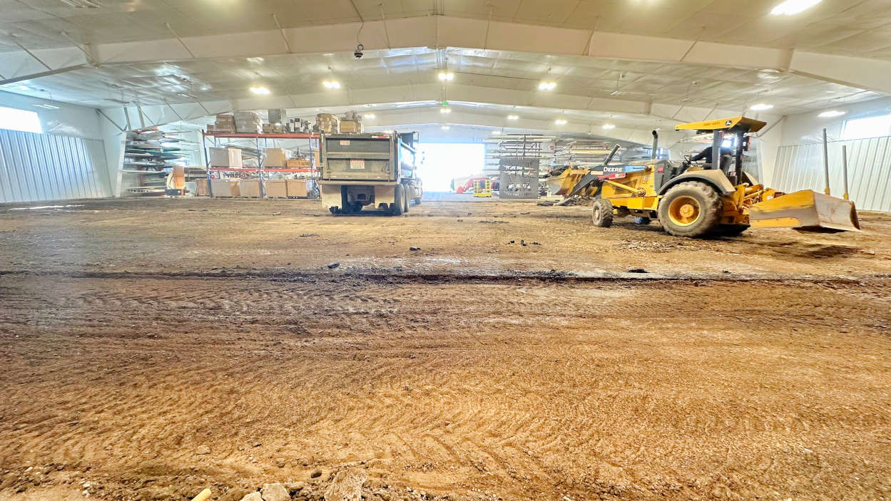 BAS aircraft salvage hangar under construction to add 14,000 additional square feet of indoor space